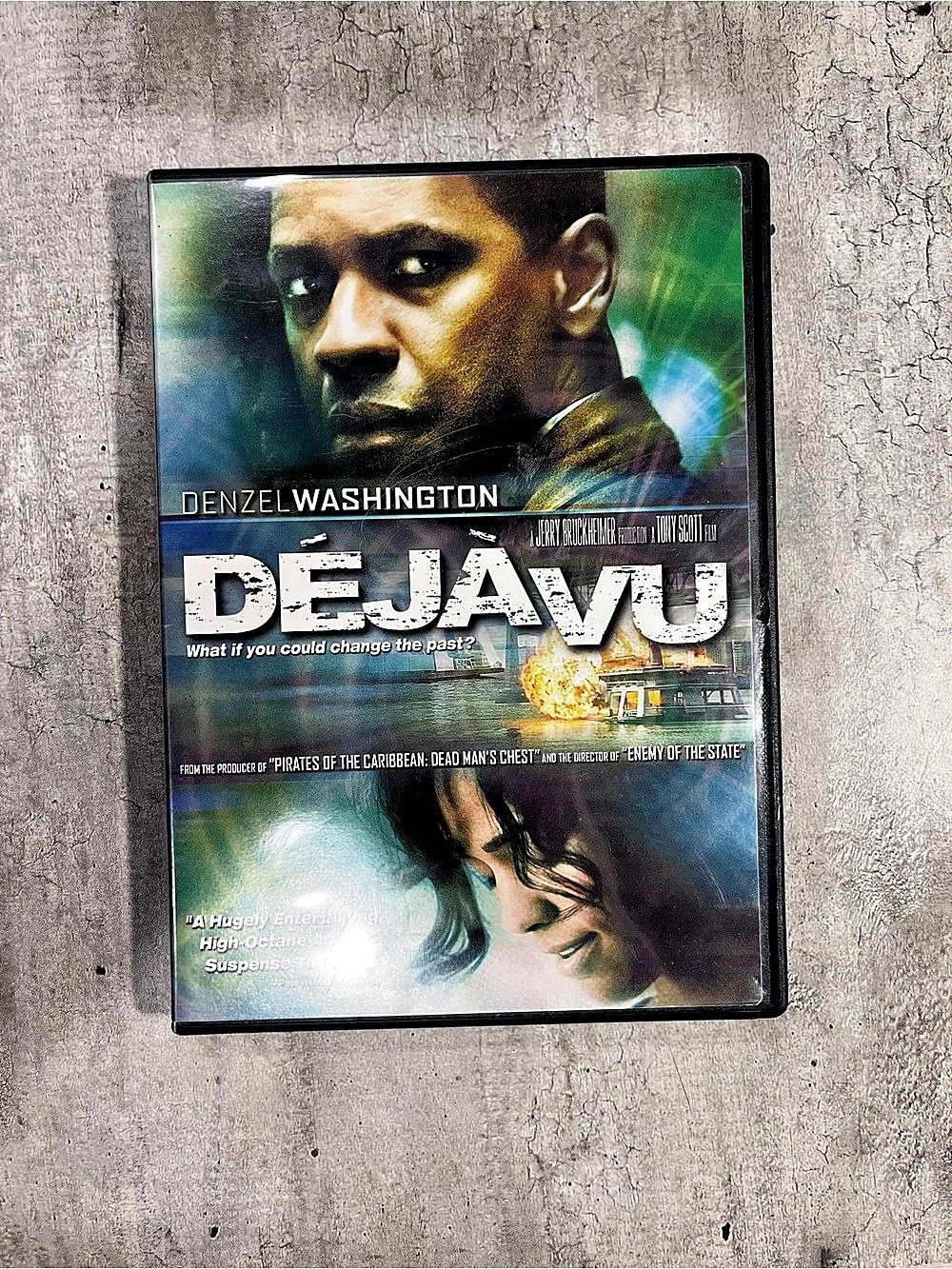 Touchstone Home Entertainment Déjà Vu DVD Movie Black